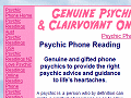 Psychic Phone Reading